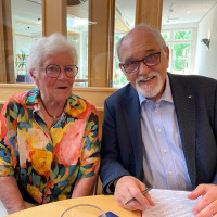 Wilmya Timmermann und Heinz Oesterle