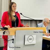 Die Parteivorsitzende der BayernSPD, Ronja Endres