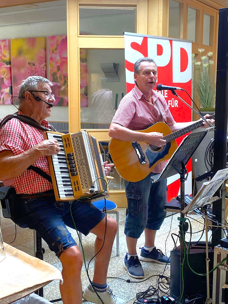 Oberfrankentag 2024 - Musik-Duo Gerhard und Mani