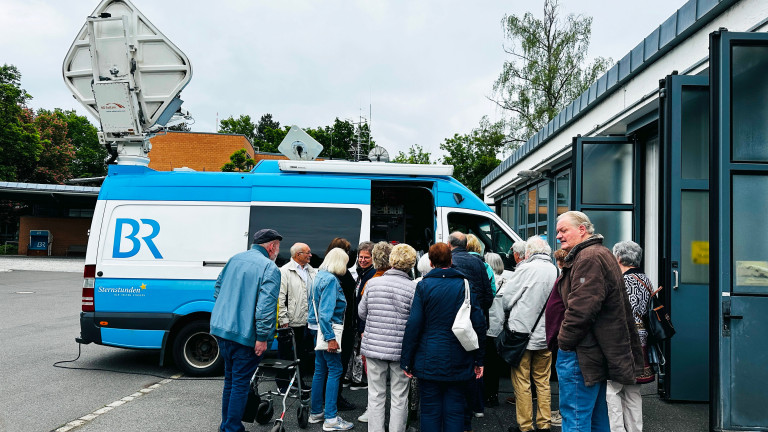 AG 60plus Bayreuth Besuch des BR in Nürnberg Bild 07